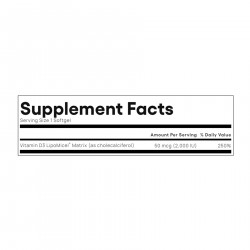 Vitamin D3 LipoMicel Matrix - 90 softgels