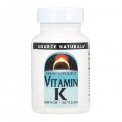 Vitamin K 500 mcg - 100 tabs