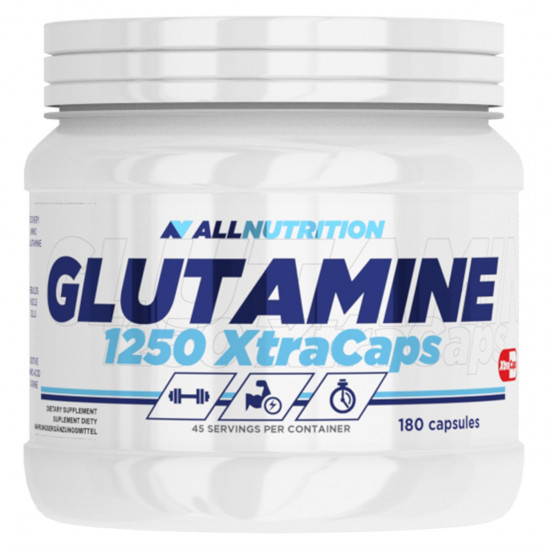 Allnutrition Glutamine 1250 Xtracaps - 180caps 100-33-2392554-20