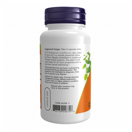 Now Foods FO-TI 560mg - 100 vcaps 2022-10-1409