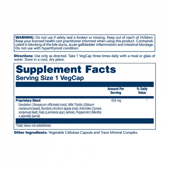 Solaray Liver Blend SP-13 - 100 vcaps 2022-10-1782