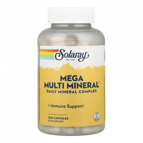 Solaray Multi Mineral - 200 caps 2023-10-6960
