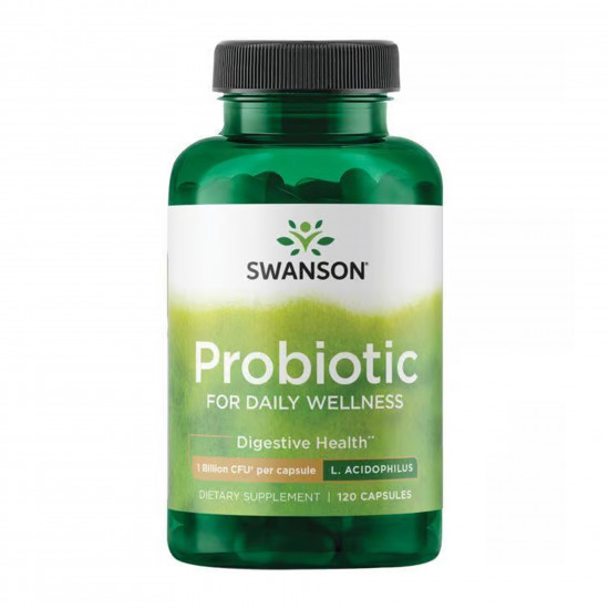 Swanson Probiotic for Daily Wellness 1 Billion Cfu - 120 caps 2023-10-5872