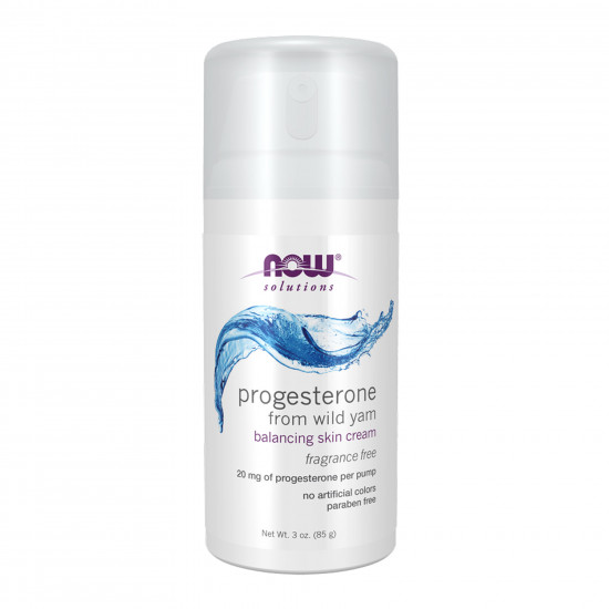 Now Foods Progesterone from Wild Yam Balancing Skin Cream - 85g 2023-10-7476