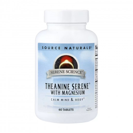 Source Naturals Serene Science® Theanine Serene® - 60 tabs 2023-10-6147