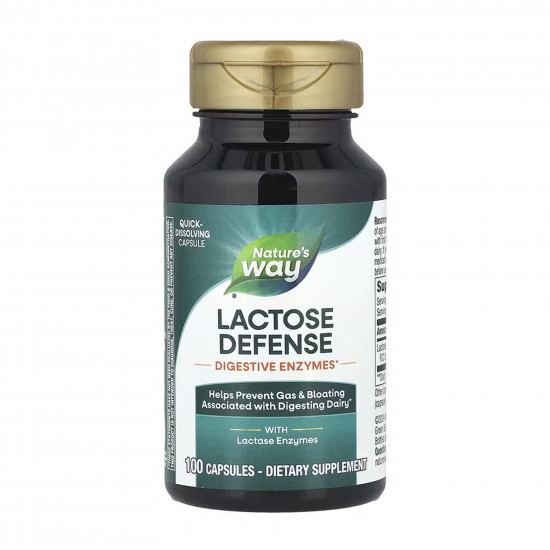 Nature's Way Lactase Enzyme - 100 caps 2023-10-6388 Nature's Way Lactase Enzyme - 100 caps 2023-10-6388