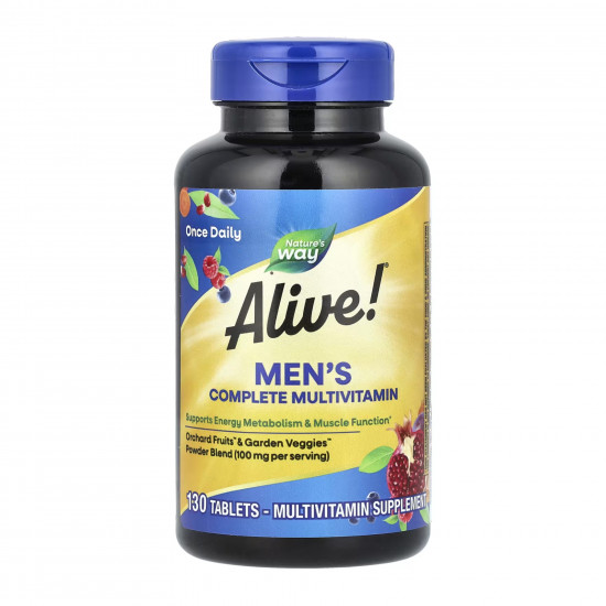 Nature's Way Men's Energy - 130 tabs 2022-10-1716 Nature's Way Men's Energy - 130 tabs 2022-10-1716