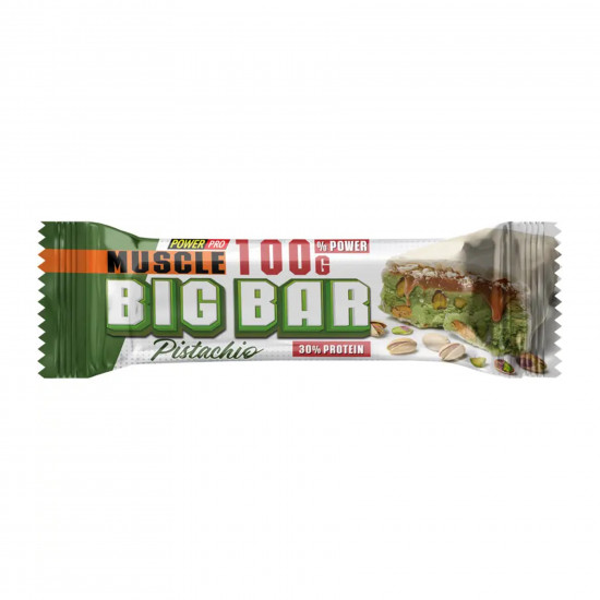 Power Pro Muscle Big Bar 30% - 10x100g Pistachio 2023-10-7780