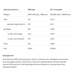 Nut Love 4Pieces - 48g White Choco Peanut (Поштучно) (До 06.26)