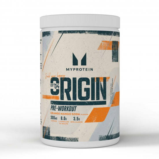 Myprotein Origin Pre-Workout - 600g Orange & Mango 2023-10-7588