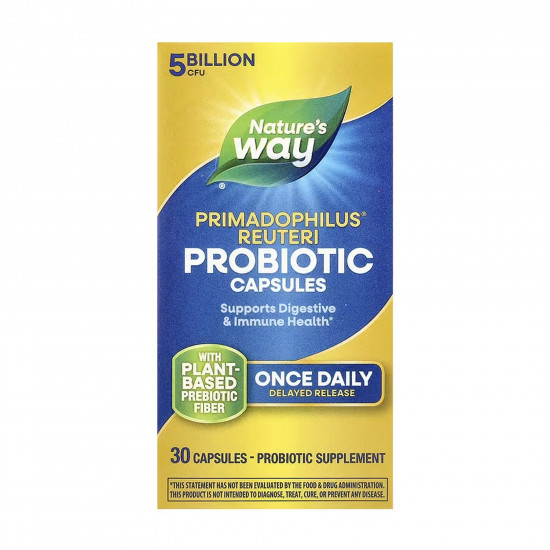 Nature's Way Primadophilus® Reuteri Probiotic - 30 vcaps 2023-10-5487 Nature's Way Primadophilus® Reuteri Probiotic - 30 vcaps 2023-10-5487