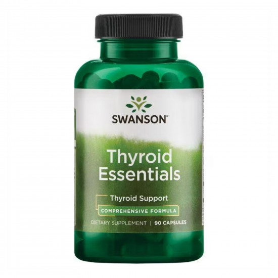 Swanson Thyroid Essentials - 90 caps 100-33-9624678-20 Swanson Thyroid Essentials - 90 caps 100-33-9624678-20
