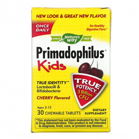 Natures Way Primadophilus® - 30 tabs Cherry 2022-10-1098 Natures Way Primadophilus® - 30 tabs Cherry 2022-10-1098