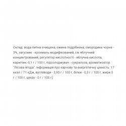 Fitnes Jam Sugar Free + L Carnitine - 200g Forest Fruit