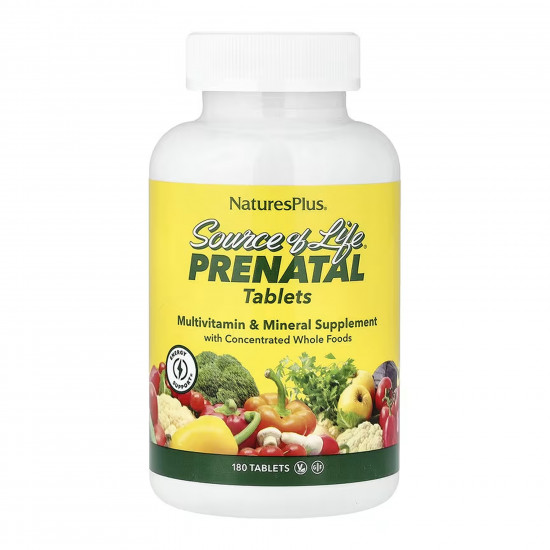 Nature's Plus Source Of Life Prenatal - 180 tabs 2023-10-6842