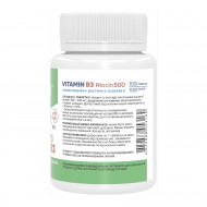 Stark Niacin Vitamin B3 with Flush 500mg - 100 tabs