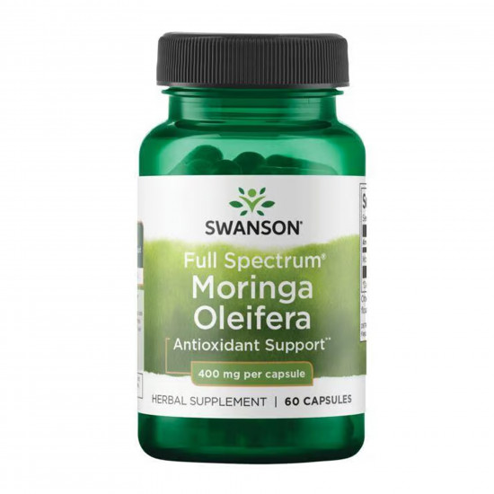 Swanson Full Spectrum Moringa Oleifera 400mg - 60 caps 2023-10-5875