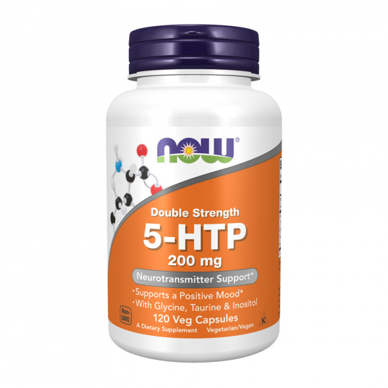 Now Foods 5-HTP 200mg - 120 vcaps 2022-10-0653 Now Foods 5-HTP 200mg - 120 vcaps 2022-10-0653