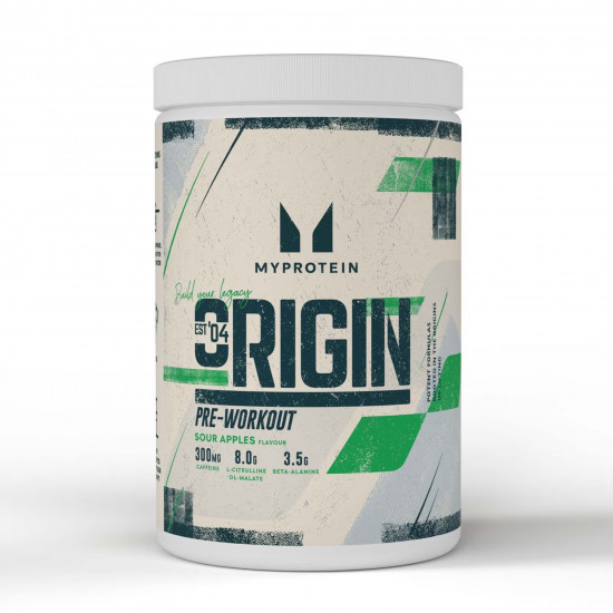Myprotein Origin Pre-Workout - 600g Sour Apple 2023-10-7590