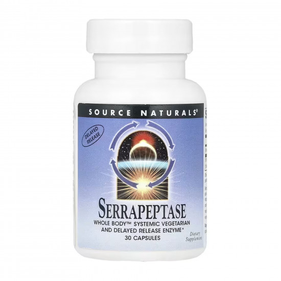 Source Naturals Serrapeptase - 30 caps 2023-10-6150