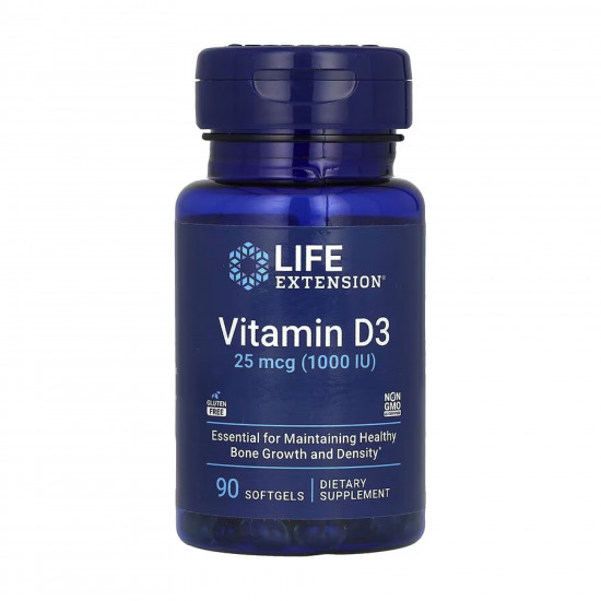 Vitamin D3 25 mcg (1000 IU) - 90 softgels Vitamin D3 25 mcg (1000 IU) - 90 softgels