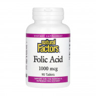 Folic Acid 1mg - 90 tabs