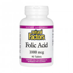 Folic Acid 1mg - 90 tabs