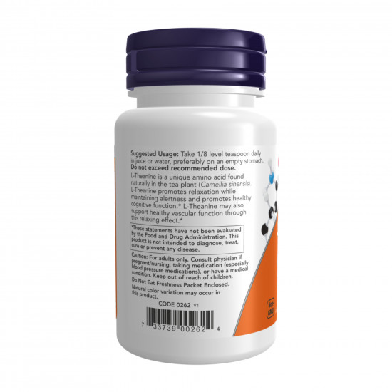 Now Foods L-Theanine Powder - 28g 2023-10-4530