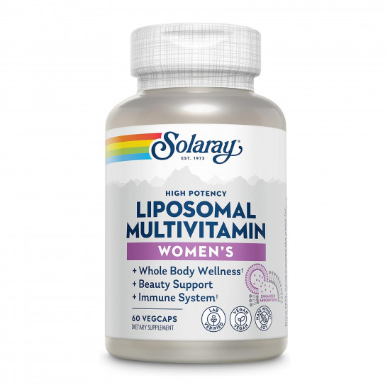 Solaray Liposomal Multivitamin Womens - 60 vcaps 2023-10-6774