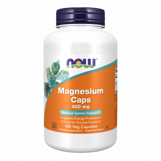 Now Foods Magnesium 400mg - 180 vcaps 2022-10-0028 Now Foods Magnesium 400mg - 180 vcaps 2022-10-0028