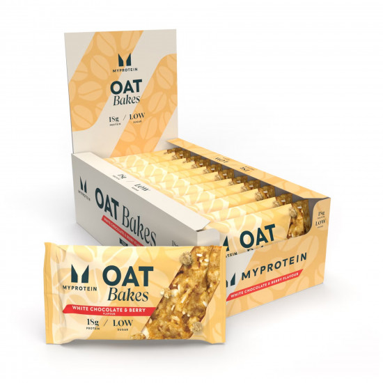 Myprotein Oat Bakes - 12x75g White Choc & Berry Flavour (До 10.26) 2024-11-0463