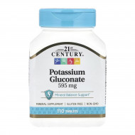 Potassium Gluconate 595 mg - 110 tabs
