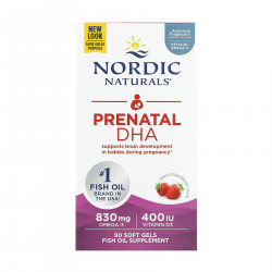 Prenatal DHA - 90 softgels Strawberry