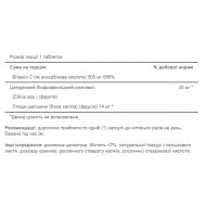 Vitamin C-500 mg with Bioflavonoids and Rose Hips - 100 Caps