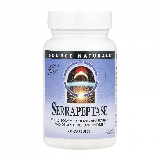 Source Naturals Serrapeptase - 60 caps 2023-10-6151