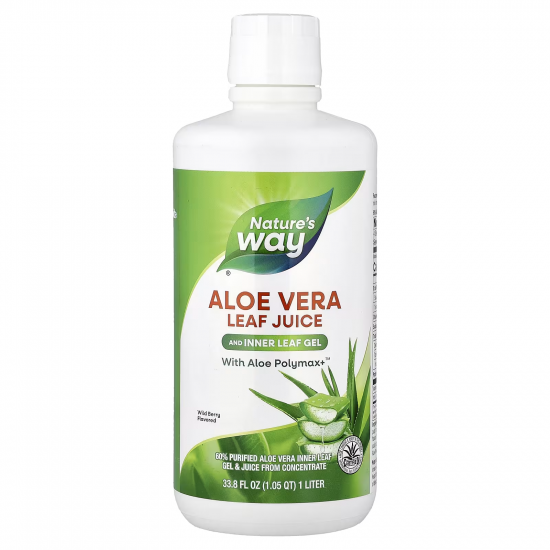 Nature's Way Aloe Vera Gel & Juice (Berry) - 1000 ml 2022-10-1720