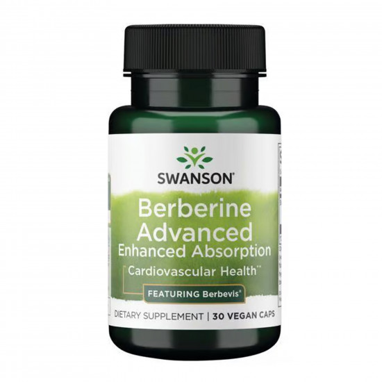 Swanson Berberine Advanced Enhanced Absorption - 30 vcaps 2023-10-5878