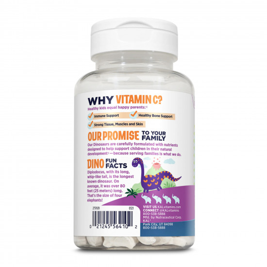 KAL C-Rex 100mg - 100 chewable Orange 2023-10-2159