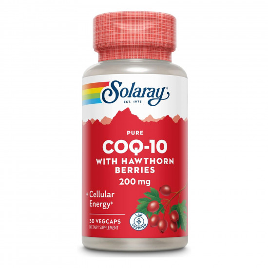 Solaray CoQ-10 200mg - 30 vcaps 2023-10-6775