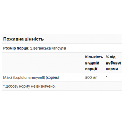 Maca 500mg - 100vcaps