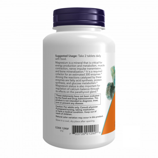 Now Foods Magnesium Citrate 200mg - 100 tabs 2022-10-0029