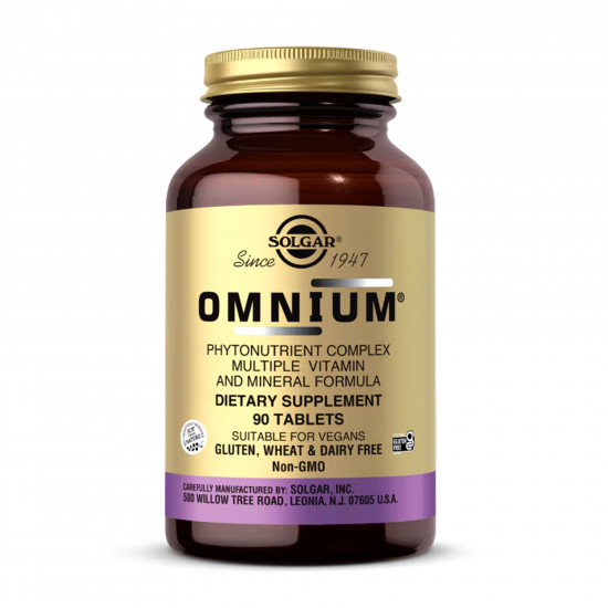 Solgar Omnium® Phytonutrient Complex Multiple Vitamin & Mineral Formula - 90 tabs 2023-10-5656