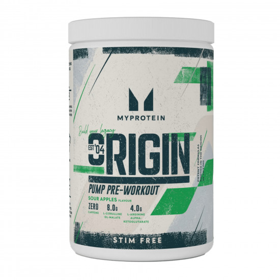 Myprotein Origin Pre Workout Stim-Free Sour - 30 serv Sour Apple 2023-10-7592