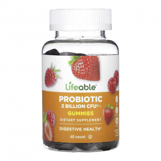 Lifeable Probiotic 2 Billoin CFU Adult - 60 gummies 2023-10-7287