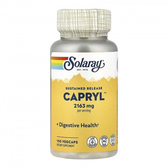 Solaray Capryl 2163 mg - 100 vcaps 2023-10-6758