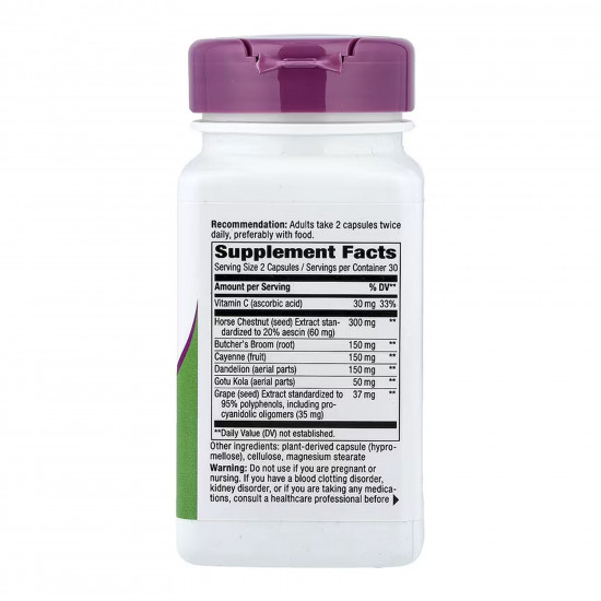 Nature's Way Leg Veins Premium Blend - 60 vcaps 2023-10-6855