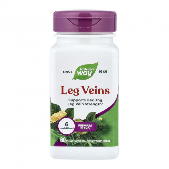 Nature's Way Leg Veins Premium Blend - 60 vcaps 2023-10-6855