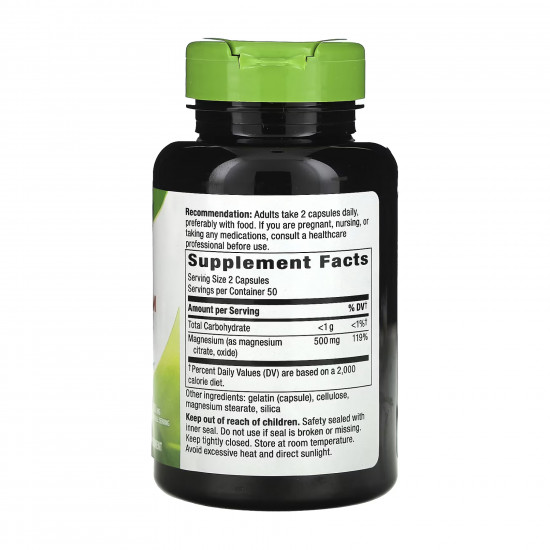 Nature's Way Magnesium Complex - 100 caps 2023-10-3202