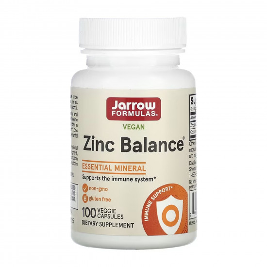 Jarrow Formulas Zinc Balance - 100 caps 2023-10-6186 Jarrow Formulas Zinc Balance - 100 caps 2023-10-6186