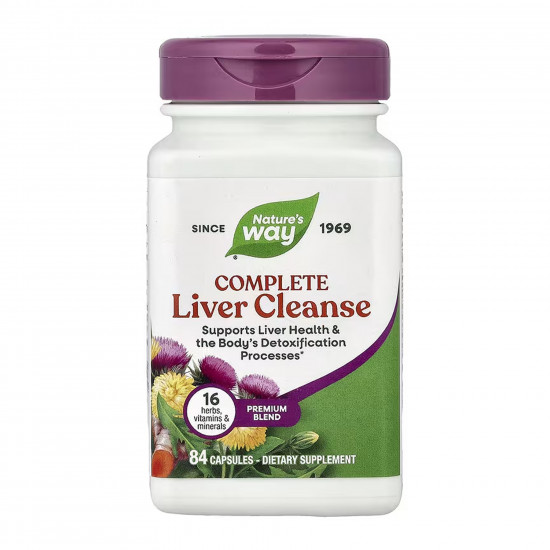 Nature's Way Complete Liver Cleanse - 84 caps (До 12.26) 2024-11-0371